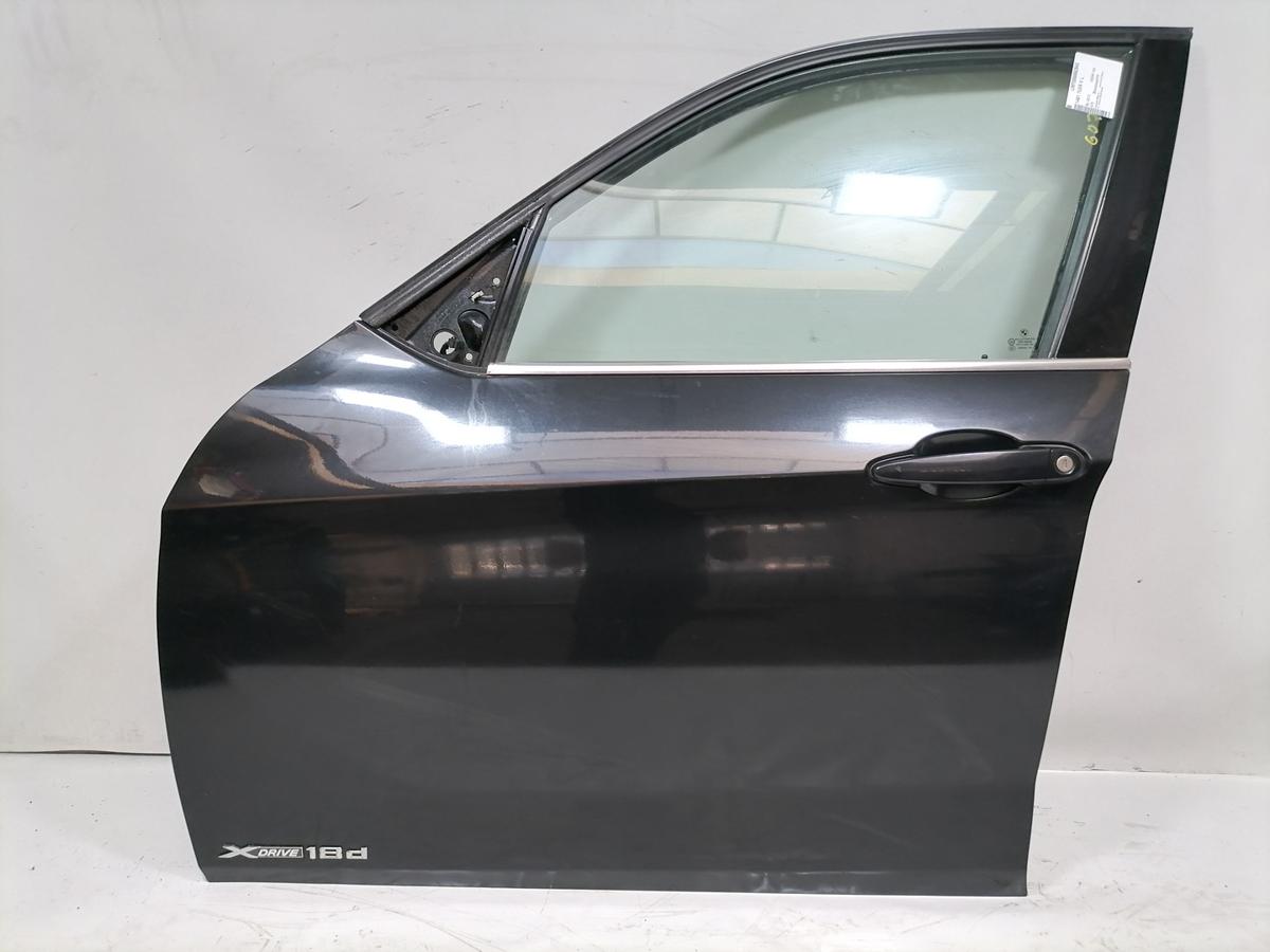 BMW X1 E84 original T&uuml;r vorn links 475 Blacksapphire Rohbau Bj.2013
